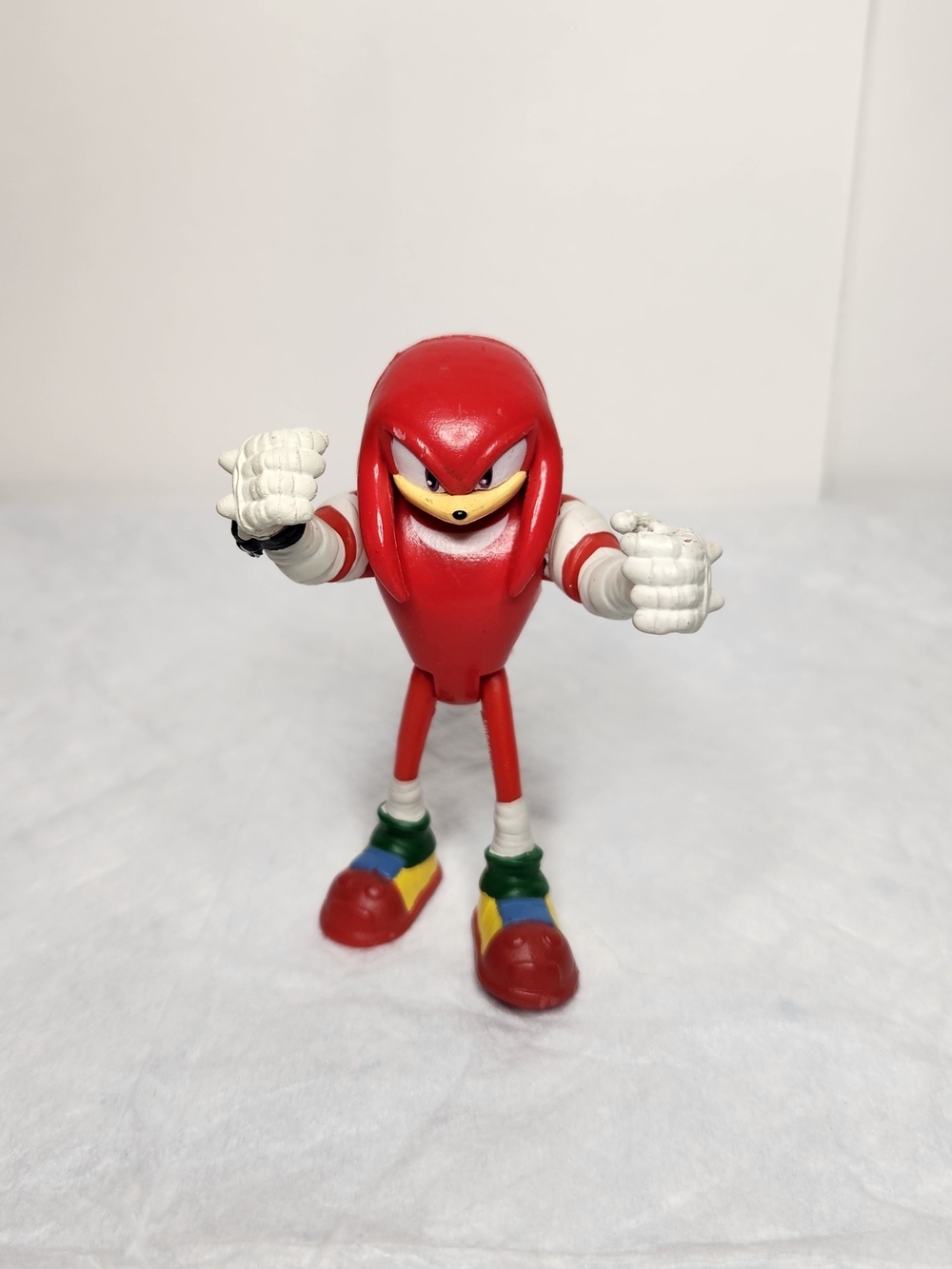 Tomy Sega Sonic The Hedgehog Sonic Boom KNUCKLES Red Action Figure 3.5